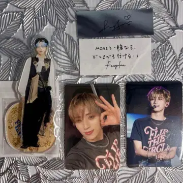 INI 허풍범 아크릴 스탠드 트레이딩 카드