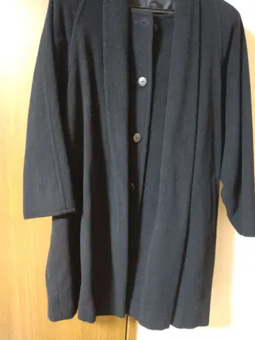 Claude 블랙 롱 코트 13A2