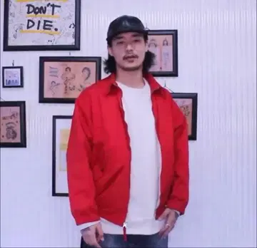 GOLD 코튼 웨더 스포츠 자켓 야마다 렌 착용