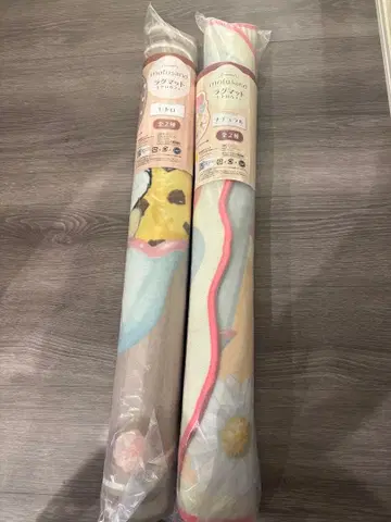 mofusand 러그 매트 레트로 카페 2종 세트
