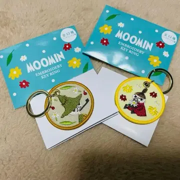 스너프킨 리틀미이 자수 키링 무민 밸리파크 한정판