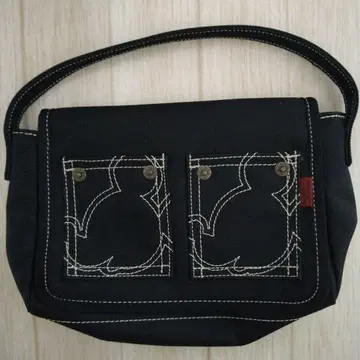 미키마우스 도쿄 디즈니랜드 미니 백 파우치 블랙