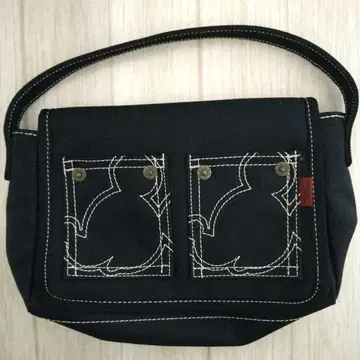 미키마우스 도쿄 디즈니랜드 미니 백 파우치 블랙