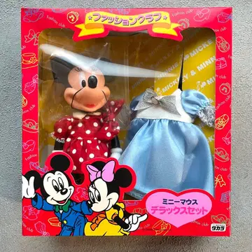 미니 마우스 디럭스 세트 패션 클럽 미개봉품 타카라 레트로