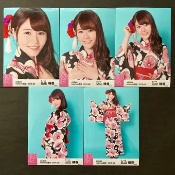 코미야마 하루카 AKB48 브로마이드 5장 컴프 5