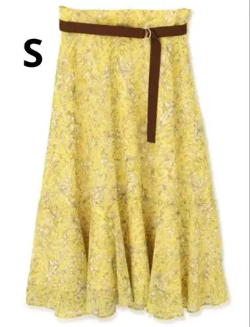 JILL by JILLSTUART 슬로우잉 플라워 프린트 스커트 S