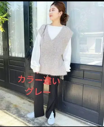 Spick & Span 스픽 앤 스팬 퍼 니트 베스트