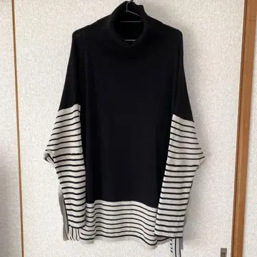 antiqua patterntorso 패턴 돌먼 니트 스웨터