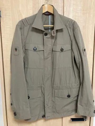 BRUNELLO CUCINELLI 베이지 밀리터리 자켓