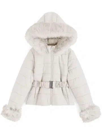 [ 새상품 ] GRL 퍼 충전솜 다운 자켓[kd36]