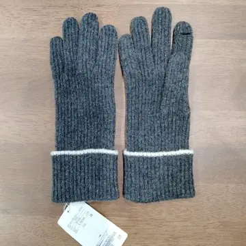 택 포함 새상품 그린라벨 장갑 울 혼방