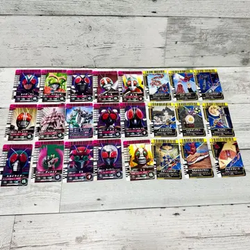 가면라이더 디케이드 간바라이드 카드 24장