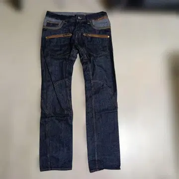 Dominate Handcrafted jeans 스트레이트 데님 다크