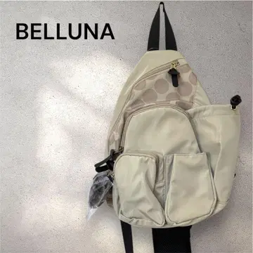 새상품 미사용 BELLUNA 벨루나 센스 있는 실용적인 바디백 베이지