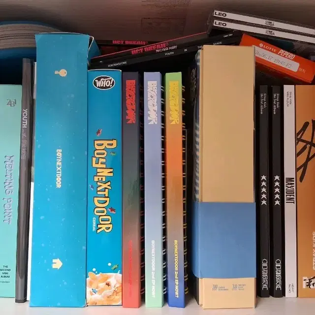 아이돌 앨범 스키즈 보이넥스트도어 제베원 키트 응원봉 싸게 양도합니다!