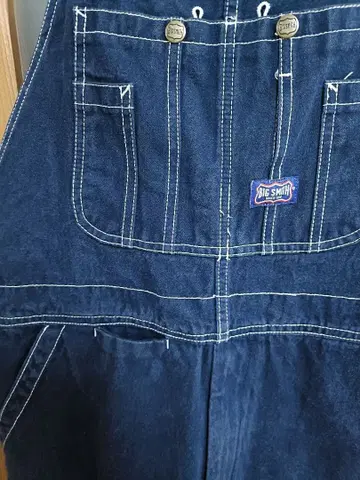 80년대 빅 스미스 오버롤 살로펫 페인터 구제 의류