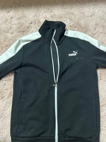 PUMA 집업 자켓 블랙