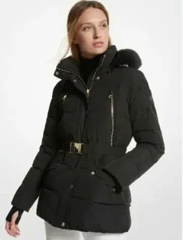 [ 새상품 택 ] MICHAEL KORS 블랙 다운 자켓