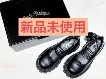 CandyStripper 캔디스트리퍼 통굽 발레리나 슈즈