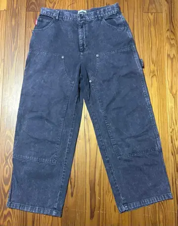 9090 다크 그레이 카고 팬츠 데님 NN 1409