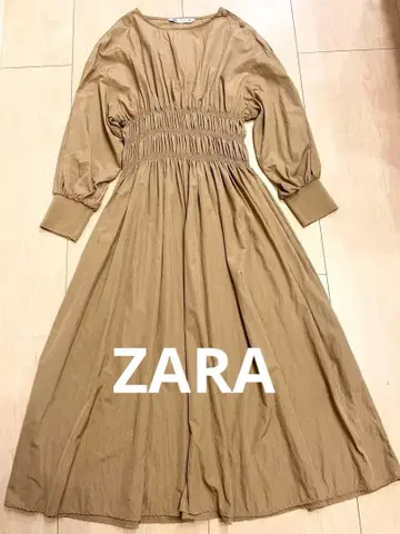 ZARA 자라 롱 원피스 새상품급 M 사이즈 28 긴팔 여성용