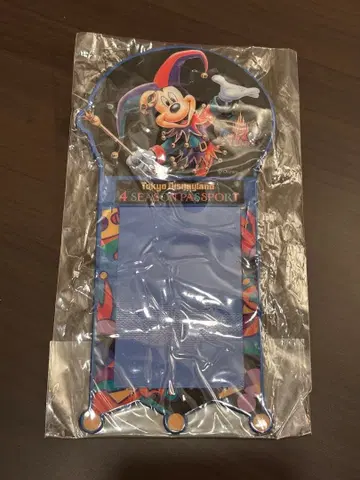 도쿄 디즈니랜드 여권 케이스 15주년 레트로