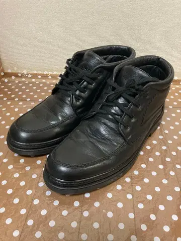 천연 가죽 방한 부츠 44 사이즈 이탈리아제