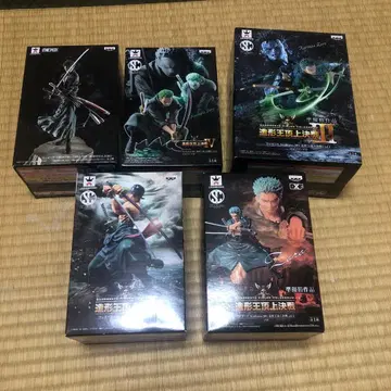 원피스 조형왕초결전 조로 피규어 5체 세트