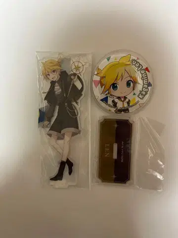 카가미네 렌 아크릴 스탠드 캔뱃지