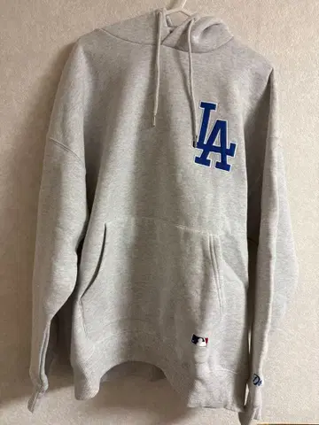 로스앤젤레스 다저스 후드티 그레이
