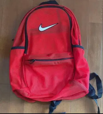 나이키 메쉬 백팩 레드