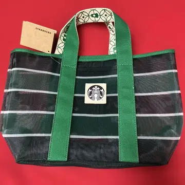 대만 스벅 Starbucks 메쉬 토트백 어부 그물백 미사용 새상품