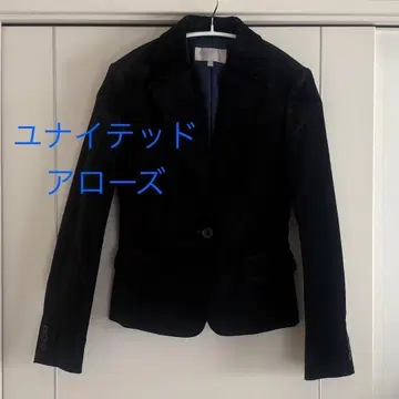 [ 새상품급 ] 유나이티드 애로우즈 블랙 테일러드 자켓