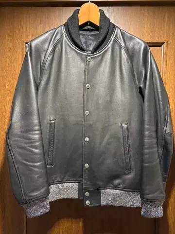 LEATHER STADIUM BLOUSON