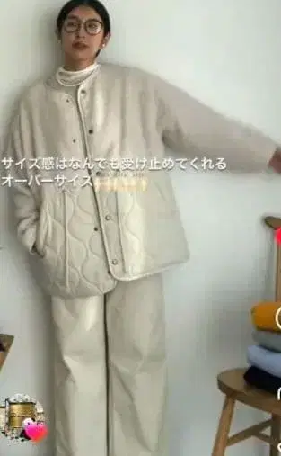 이번 시즌 인기! 보아 퀼트 절개 코트 9900엔