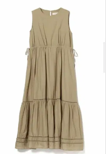 택 포함 새상품 B:MING by BEAMS [세탁 가능] 티어드 원피스