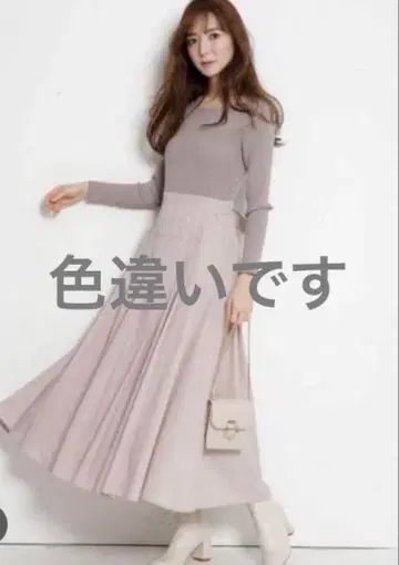 Rirandture 도킹 원피스 허리 리본 사이즈 2 M~L