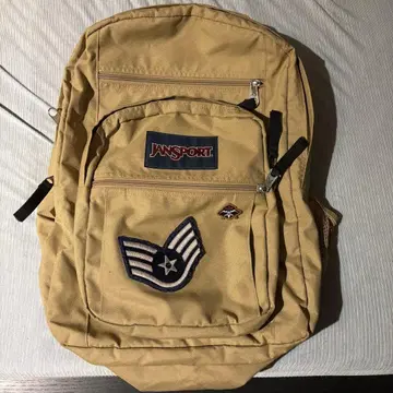 JANSPORT 베이지 백팩
