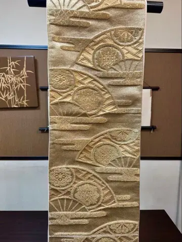 순수 실크 후쿠로 오비 금지