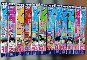 월간 소년 매거진 2025년 전 12권 세트