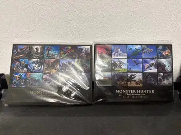 몬스터 헌터 15주년 기념 엽서 2종