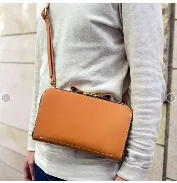 [새상품] HERZ 월렛 숄더(CK-10) 카멜