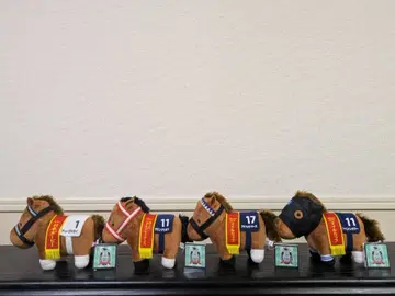 서러브레드 컬렉션 봉제 인형 17 4종 컴플리트 세트