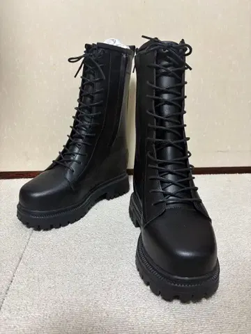 통굽 부츠 증고 18cm