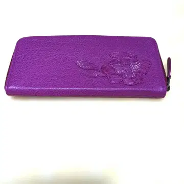 이비자 장지갑 지갑 와인 컬러