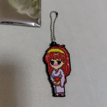 두근두근 메모리얼 후지사키 시오리 러버 키링 유카타