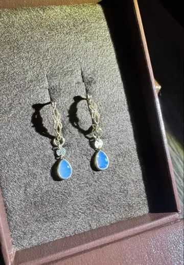 K10 귀걸이 & K10 오팔 귀걸이 참 세트