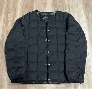 TAION 블랙 다운 자켓