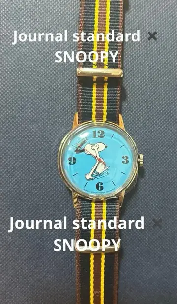 미사용 새상품 저널 스탠다드 스누피 콜라보 워치