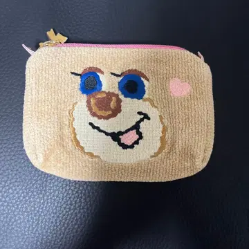 LOVERARY 소형 파우치 베이지